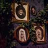 Disneyland Haunted Mansion Holiday corridor October 2013