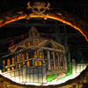Disneyland Haunted Mansion Holiday elevator October 2010