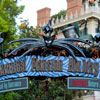 Disneyland Haunted Mansion Holiday exterior October 2012