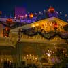 Disneyland Haunted Mansion Holiday exterior October 2014