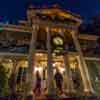 Disneyland Haunted Mansion Holiday exterior December 2016