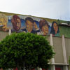 Hollywood High School mural, October 2002
