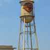 Warner Brothers lot water tower, July 2004