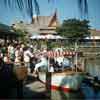 Disneyland Adventureland Jungle Cruise dock area 1950s