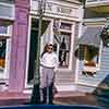 Disneyland East Center Street on Main Street U.S.A., November 1959