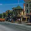 Disneyland East Center Street on Main Street U.S.A. May 1958