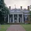 July 1954 photo of Monticello, Thomas Jefferson's home