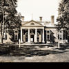 1930's photo of Monticello, Thomas Jefferson's home