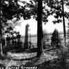 Monticello vintage souvenir photo set, Burial Grounds