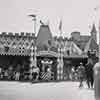 Disneyland Mr. Toad's Wild Ride facade photo, September 1955