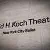 David Koch Theater, Lincoln Center, New York City, May 2016