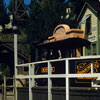 Disneyland Mine Train attraction, September 1958