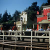 Disneyland Mine Train attraction photo, September 1958