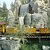 Disneyland Mine Train attraction, November 1960