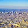 Aerial view of Philadelphia, October 2001