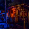 Bayou in New Orleans Square Pirates of the Caribbean attraction at Disneyland October 2014