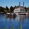 Disneyland raft photo, July 1964