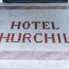Hotel Churchill in downtown San Diego, May 2021