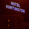Hotel Huntington neon sign, San Francisco, March 2013