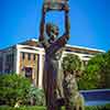 Statue of the Waving Girl in Savannah