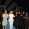 Tippi Hedren onstage at a Hollywood satire of The Birds, Spring 2006