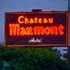 Chateau Marmont neon sign, December 2024