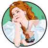 Amy Adams in Enchanted caricature by Dave DeCaro