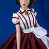 Franklin Mint Gone with the Wind Christmas with Ashley Scarlett O'Hara doll