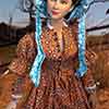 Tonner Scarlett O'Hara vinyl doll wearing the Franklin Mint Battlefield outfit