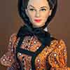 Tonner Scarlett O'Hara vinyl doll wearing the Franklin Mint Battlefield outfit