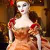 Madra Lord doll wearing Tonner Gone with the Wind Belle Watling outfit