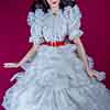 Franklin Mint Vivien Leigh as Scarlett O'Hara porcelain doll