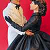 Scarlett O'Hara Tonner Mrs. Charles Hamilton doll, hair restyled by Kathy Johnson