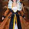 Tonner Scarlett O'Hara in a Doll Fashions by Alana Paisley Robe costume photo