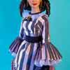 Tonner Scarlett O'Hara doll wearing Franklin Mint Peachtree Street outfit