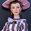 Scarlett O'Hara Tonner doll wearing Franklin Mint Peachtree Street outfit