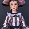 Tonner Scarlett O'Hara doll wearing Franklin Mint Peachtree Street outfit