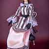 Scarlett O'Hara Tonner doll wearing Franklin Mint Peachtree Street outfit