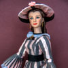 Scarlett O'Hara Tonner doll wearing Franklin Mint Peachtree Street outfit