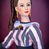 Tonner Scarlett O'Hara doll wearing Franklin Mint Peachtree Street outfit