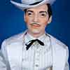 Franklin Mint Clark Gable as Rhett Butler porcelain doll