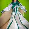 Tonner Scarlett O'Hara doll wearing Franklin Mint Rhett's Promise outfit