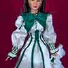 Tonner Scarlett O'Hara doll wearing Franklin Mint Rhett's Promise outfit