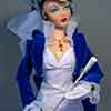 Gene Marshall doll wearing Franklin Mint Gone with the Wind Sawmill Surprise outfit