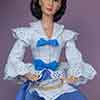 GScarlett O'Hara doll wearing Franklin Mint Gone with the Wind Sewing Circle outfit