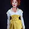 Franklin Mint Titanic Rose doll in Strolling Outfit