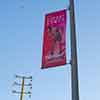 Sunset Strip Me Undies banner, Sunset Boulevard, December 2024