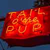 Tail O' the Pup hot dog stand, Santa Monica Boulevard, December 2024