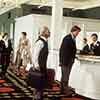 Somewhere in Time photo at Grand Hotel on Mackinac Island with Bill Erwin and Christopher Reeve, 1980