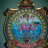 Proteus Mardi Gras Crest at Antoine's Restaurant April 2002